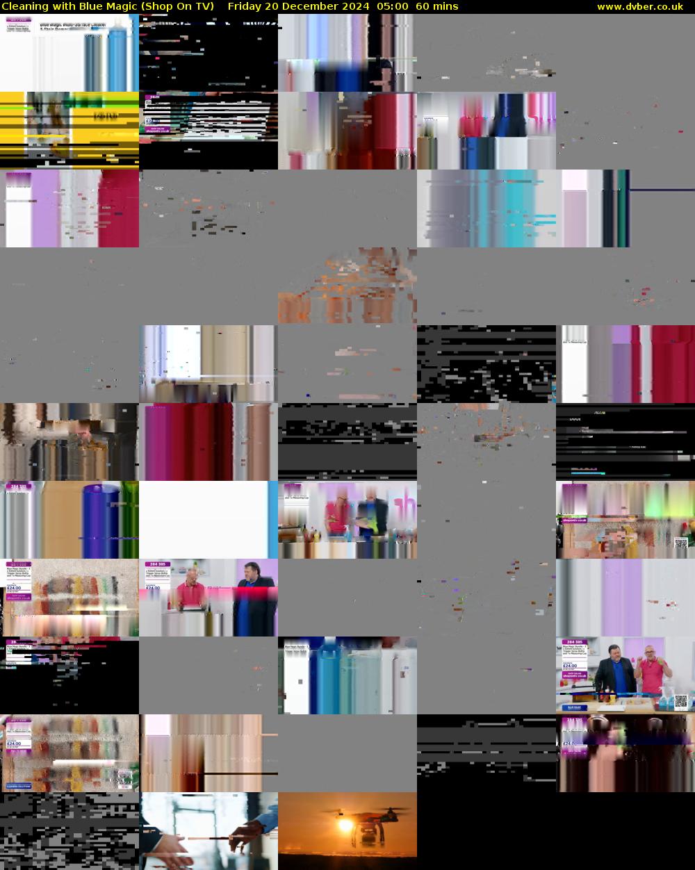Cleaning with Blue Magic (Shop On TV) Friday 20 December 2024 05:00 - 06:00