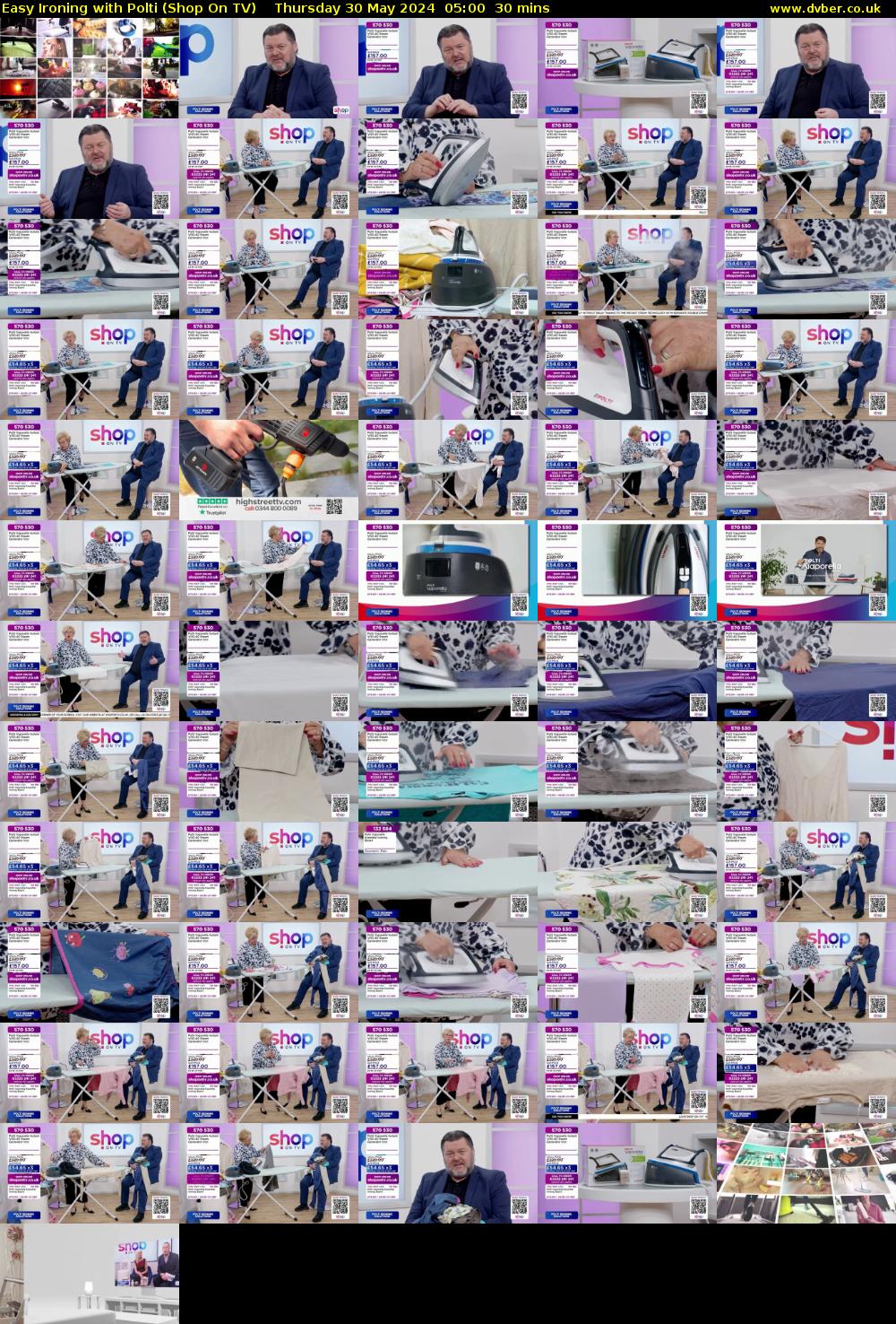 Easy Ironing with Polti (Shop On TV) Thursday 30 May 2024 05:00 - 05:30