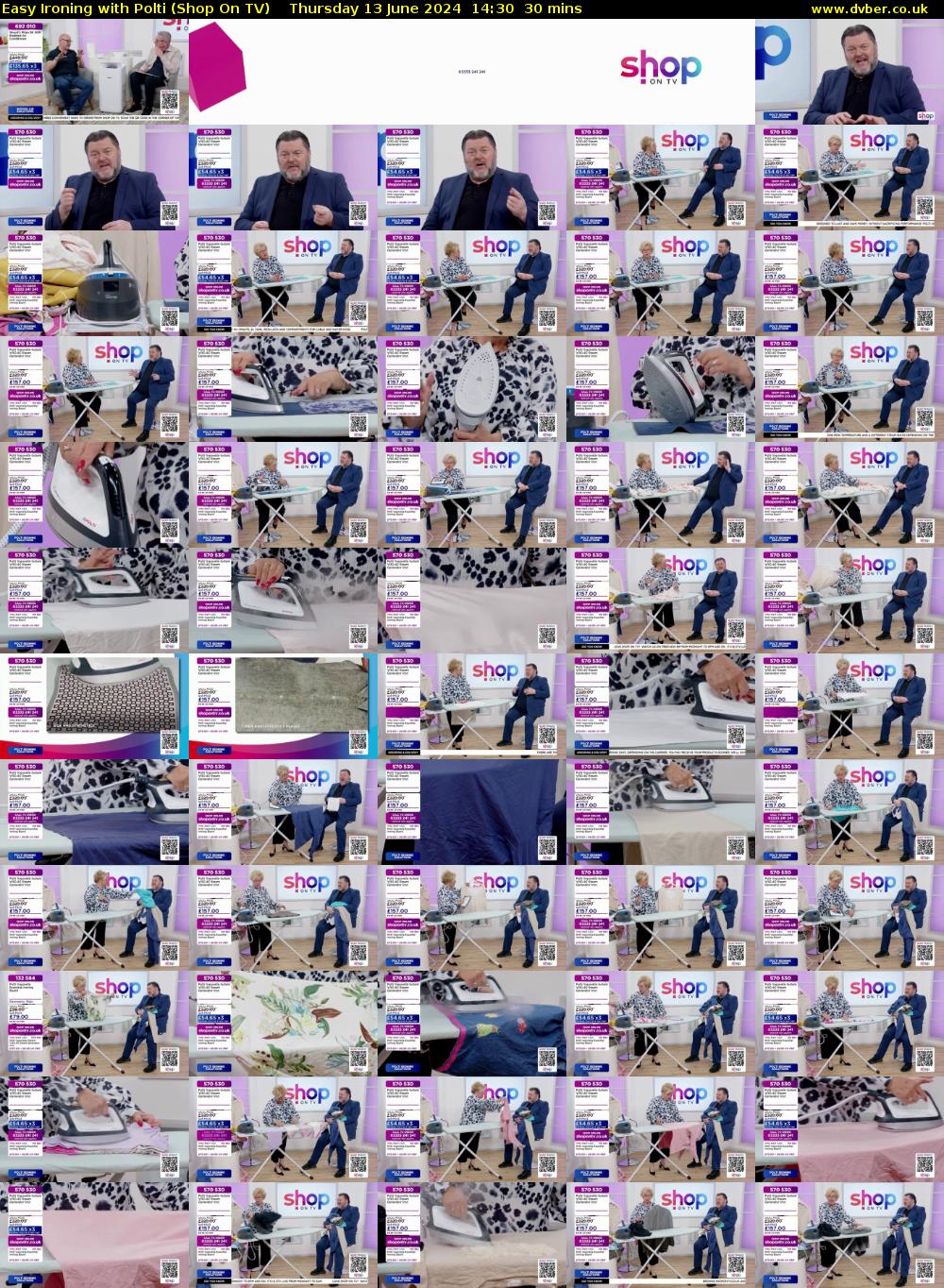 Easy Ironing with Polti (Shop On TV) Thursday 13 June 2024 14:30 - 15:00