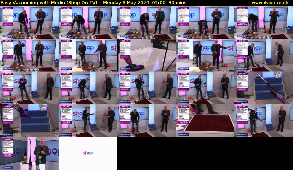 Easy Vacuuming with Merlin (Shop On TV) Monday 6 May 2024 02:00 - 02:30