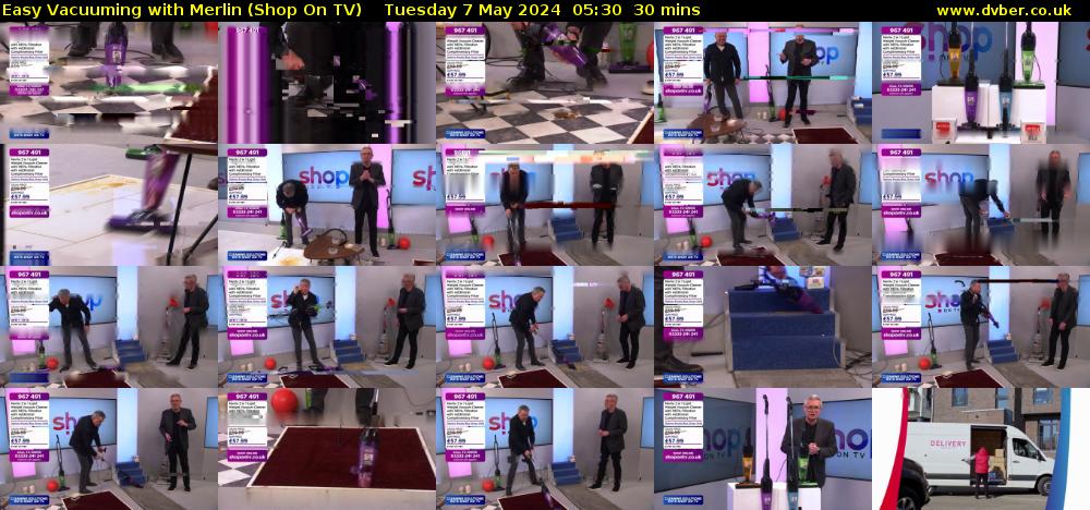 Easy Vacuuming with Merlin (Shop On TV) Tuesday 7 May 2024 05:30 - 06:00