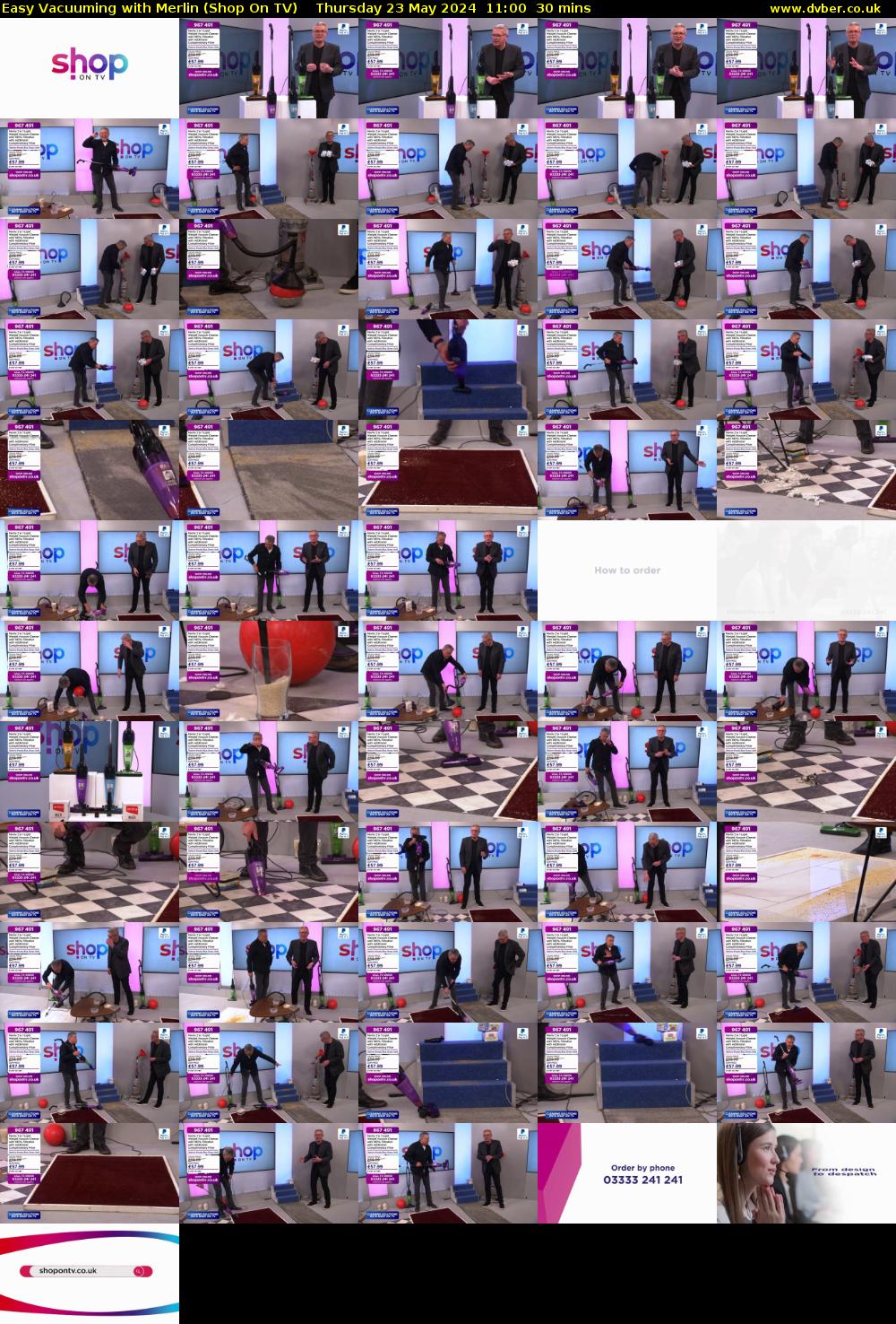 Easy Vacuuming with Merlin (Shop On TV) Thursday 23 May 2024 11:00 - 11:30