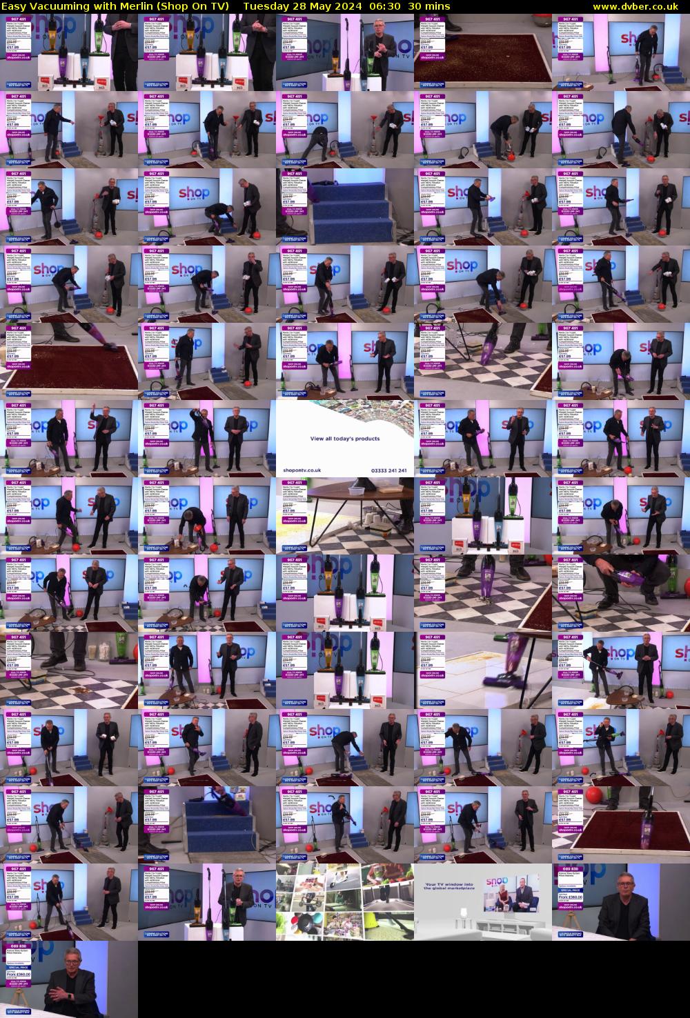 Easy Vacuuming with Merlin (Shop On TV) Tuesday 28 May 2024 06:30 - 07:00