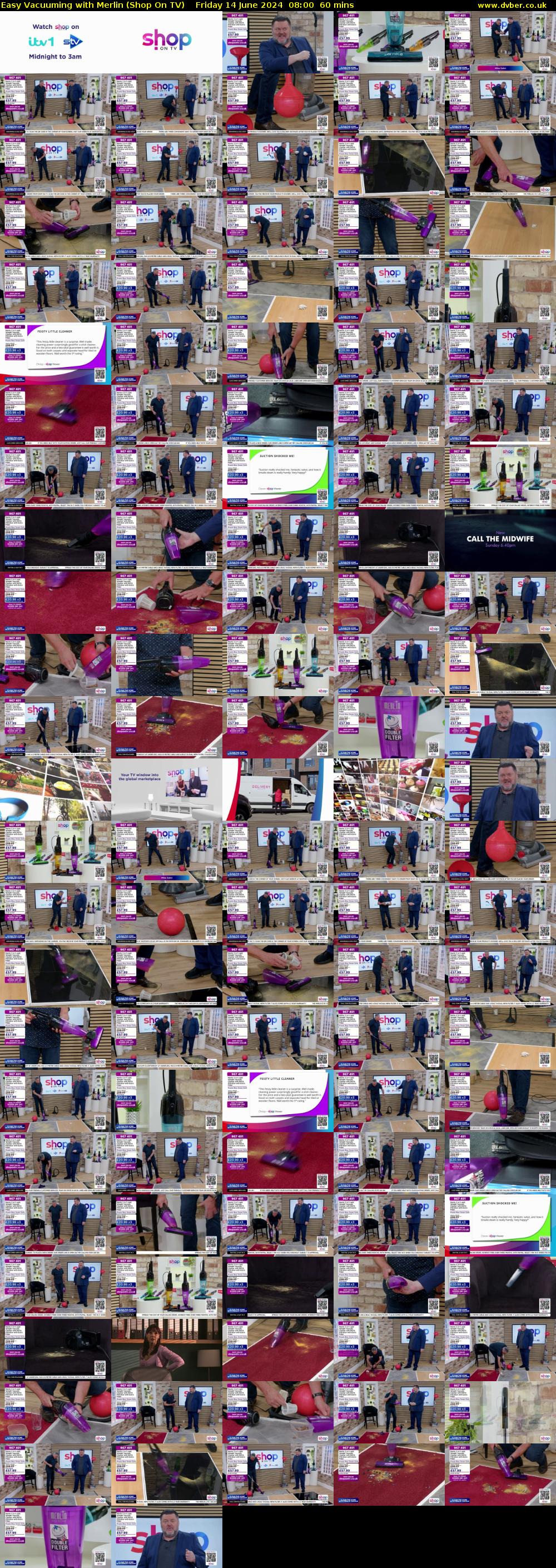 Easy Vacuuming with Merlin (Shop On TV) Friday 14 June 2024 08:00 - 09:00