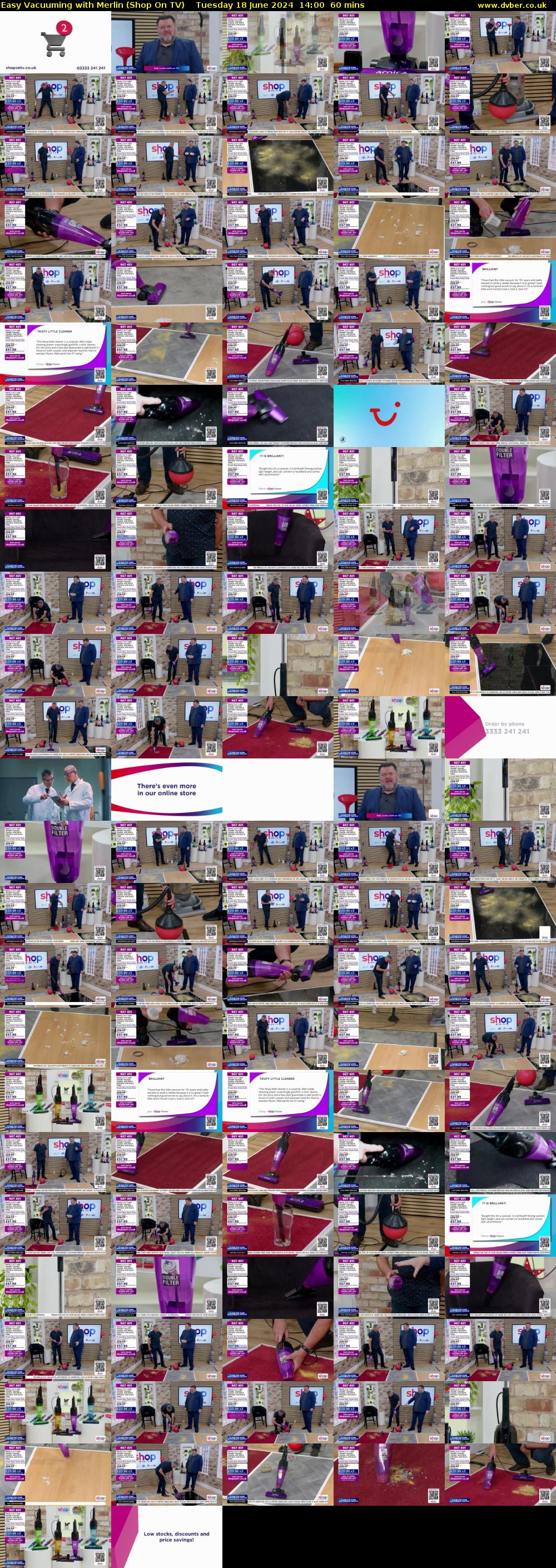 Easy Vacuuming with Merlin (Shop On TV) Tuesday 18 June 2024 14:00 - 15:00