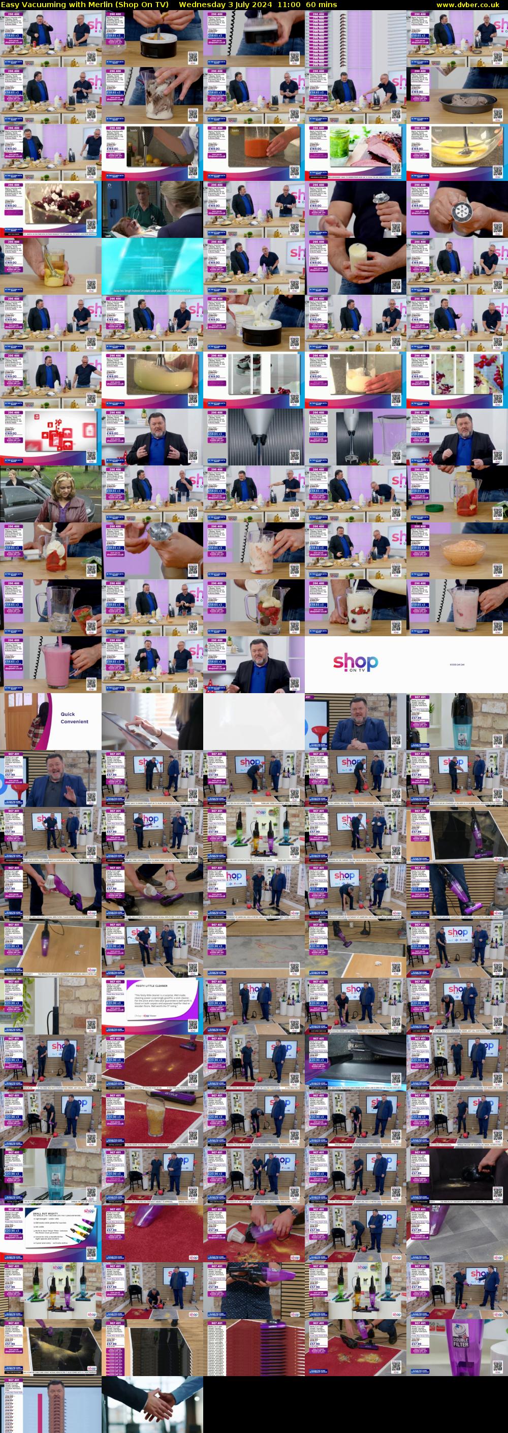 Easy Vacuuming with Merlin (Shop On TV) Wednesday 3 July 2024 11:00 - 12:00