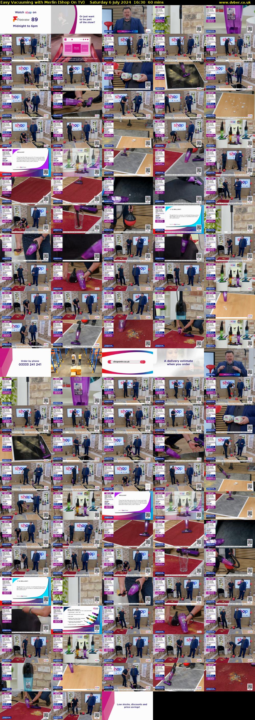 Easy Vacuuming with Merlin (Shop On TV) Saturday 6 July 2024 16:30 - 17:30