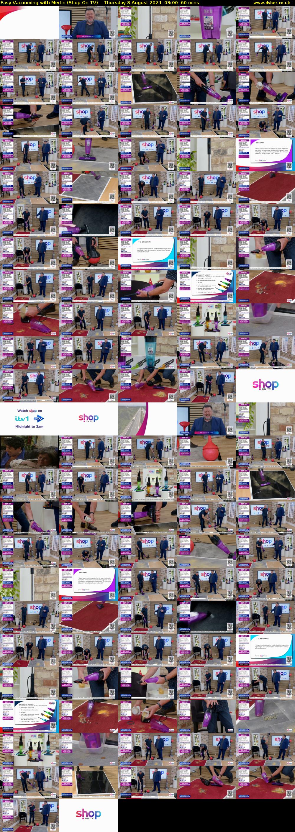 Easy Vacuuming with Merlin (Shop On TV) Thursday 8 August 2024 03:00 - 04:00