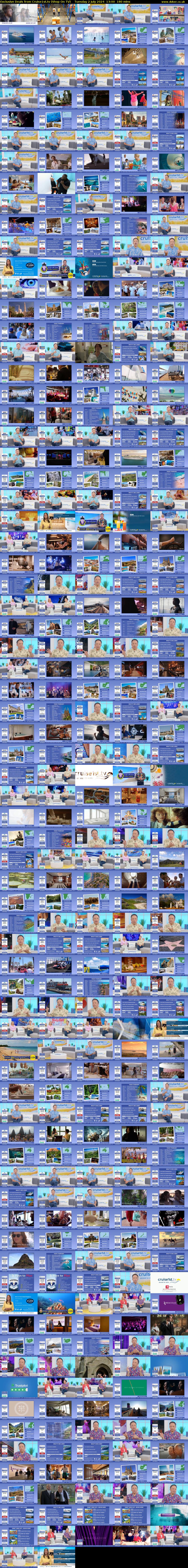 Exclusive Deals from Cruise1st.tv (Shop On TV) Tuesday 2 July 2024 13:00 - 16:00