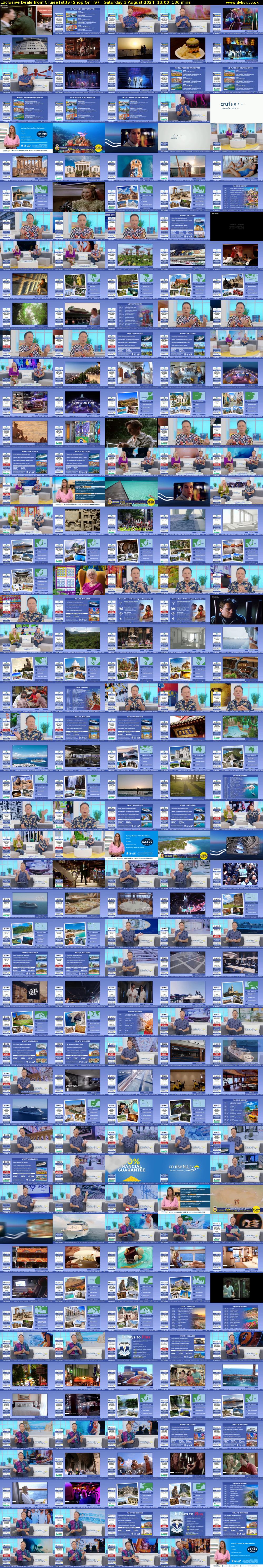Exclusive Deals from Cruise1st.tv (Shop On TV) Saturday 3 August 2024 13:00 - 16:00
