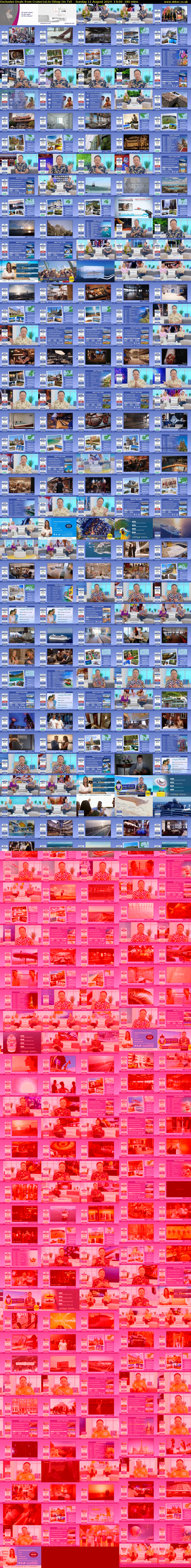 Exclusive Deals from Cruise1st.tv (Shop On TV) Sunday 11 August 2024 13:00 - 16:00