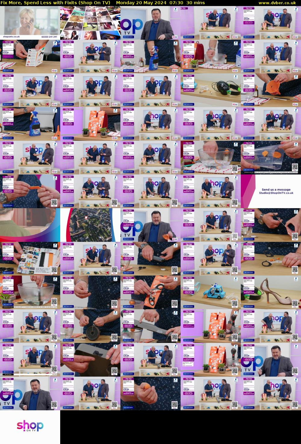 Fix More, Spend Less with Fixits (Shop On TV) Monday 20 May 2024 07:30 - 08:00