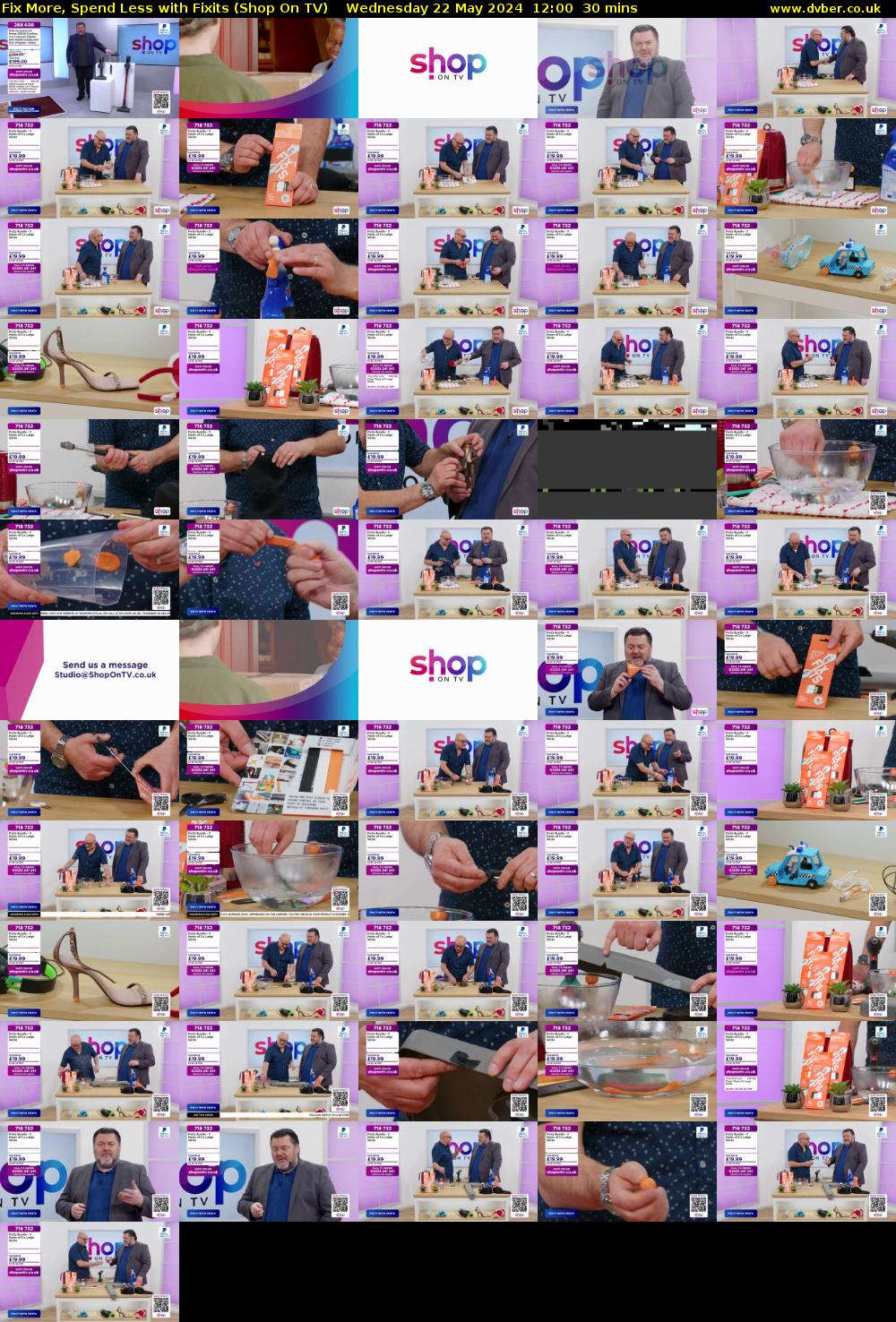 Fix More, Spend Less with Fixits (Shop On TV) Wednesday 22 May 2024 12:00 - 12:30