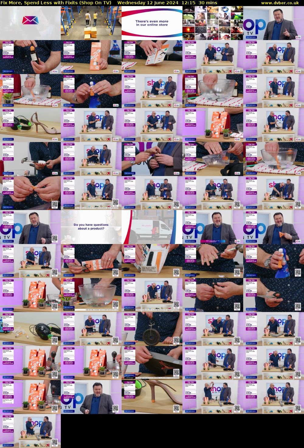 Fix More, Spend Less with Fixits (Shop On TV) Wednesday 12 June 2024 12:15 - 12:45
