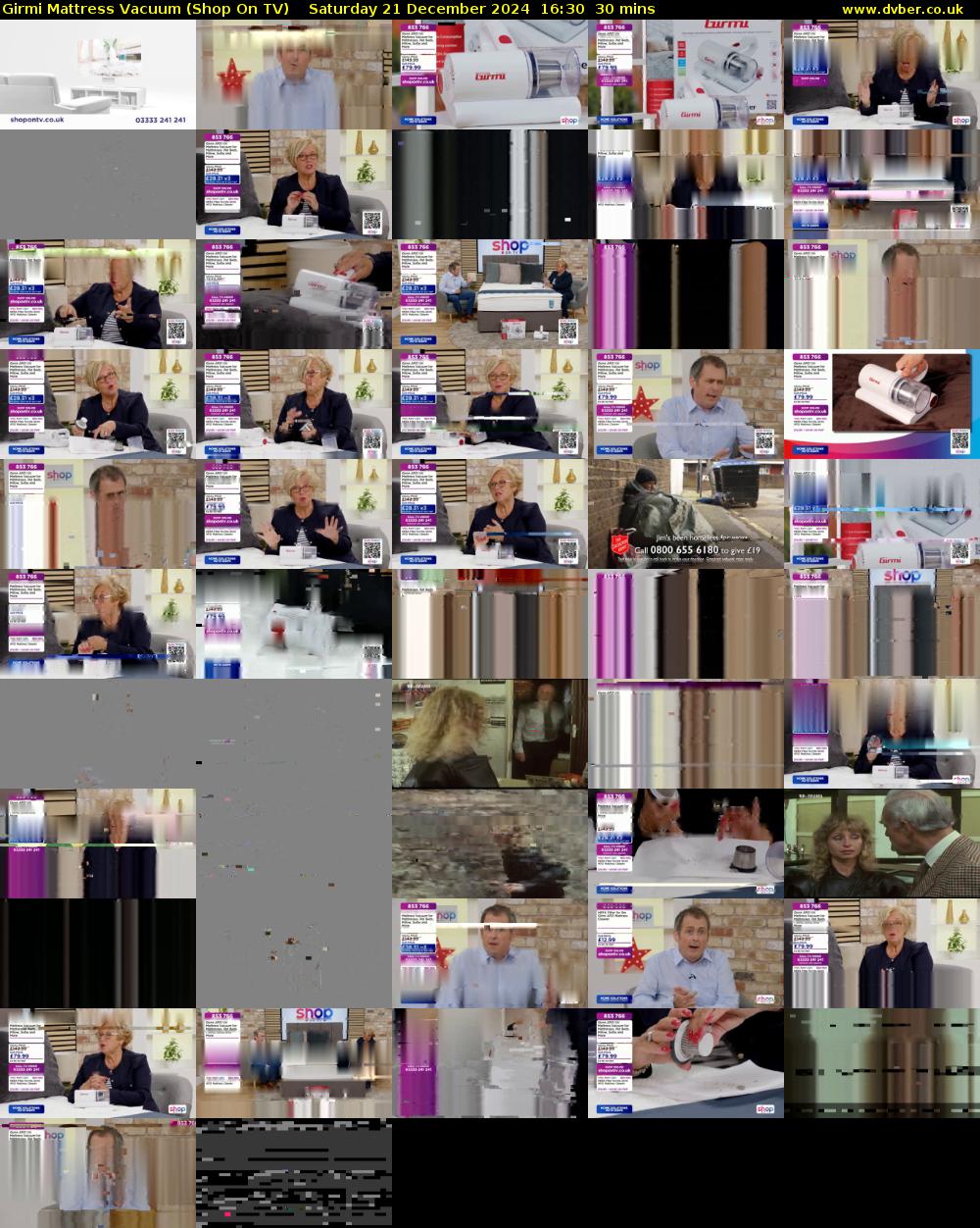 Girmi Mattress Vacuum (Shop On TV) Saturday 21 December 2024 16:30 - 17:00
