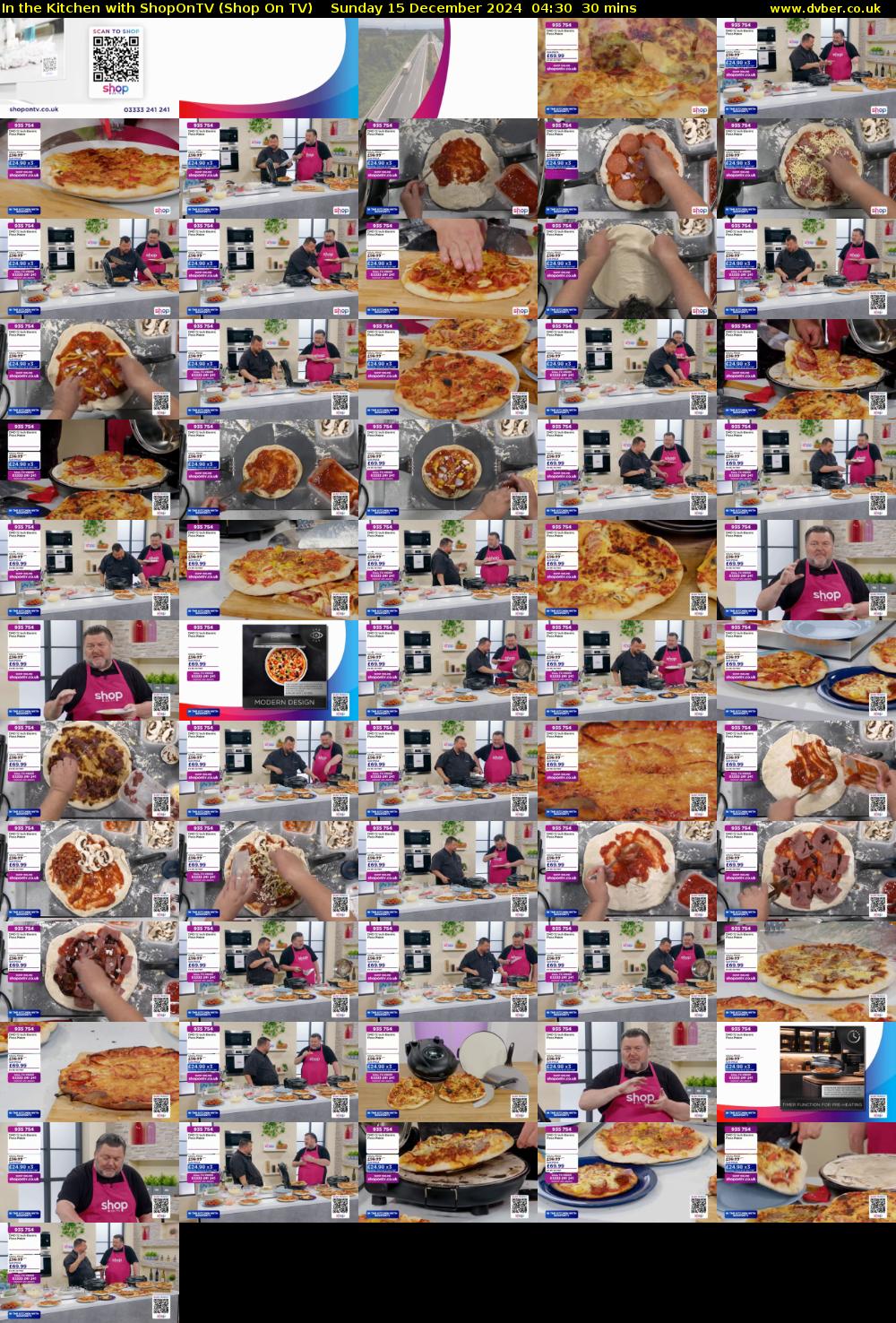 In the Kitchen with ShopOnTV (Shop On TV) Sunday 15 December 2024 04:30 - 05:00