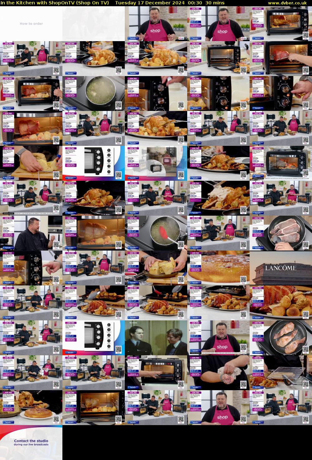 In the Kitchen with ShopOnTV (Shop On TV) Tuesday 17 December 2024 00:30 - 01:00