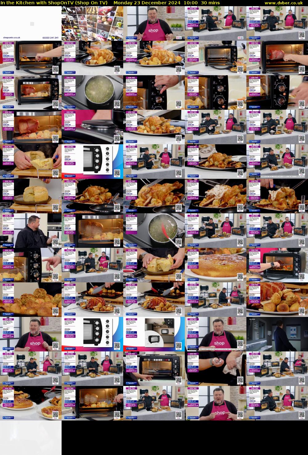 In the Kitchen with ShopOnTV (Shop On TV) Monday 23 December 2024 10:00 - 10:30