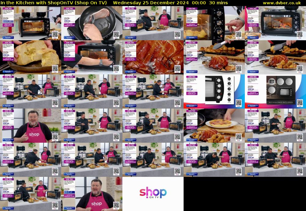 In the Kitchen with ShopOnTV (Shop On TV) Wednesday 25 December 2024 00:00 - 00:30