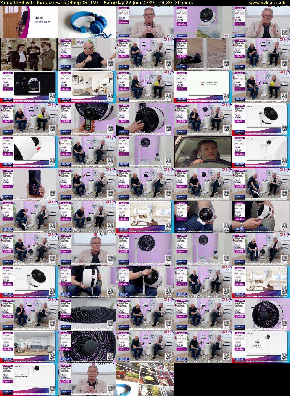 Keep Cool with Boneco Fans (Shop On TV) Saturday 22 June 2024 13:30 - 14:00
