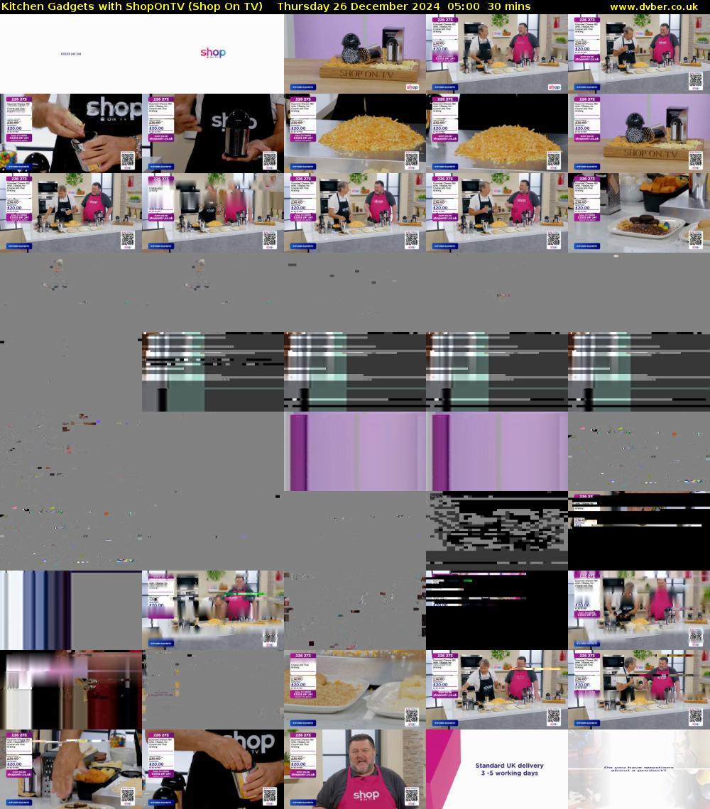 Kitchen Gadgets with ShopOnTV (Shop On TV) Thursday 26 December 2024 05:00 - 05:30