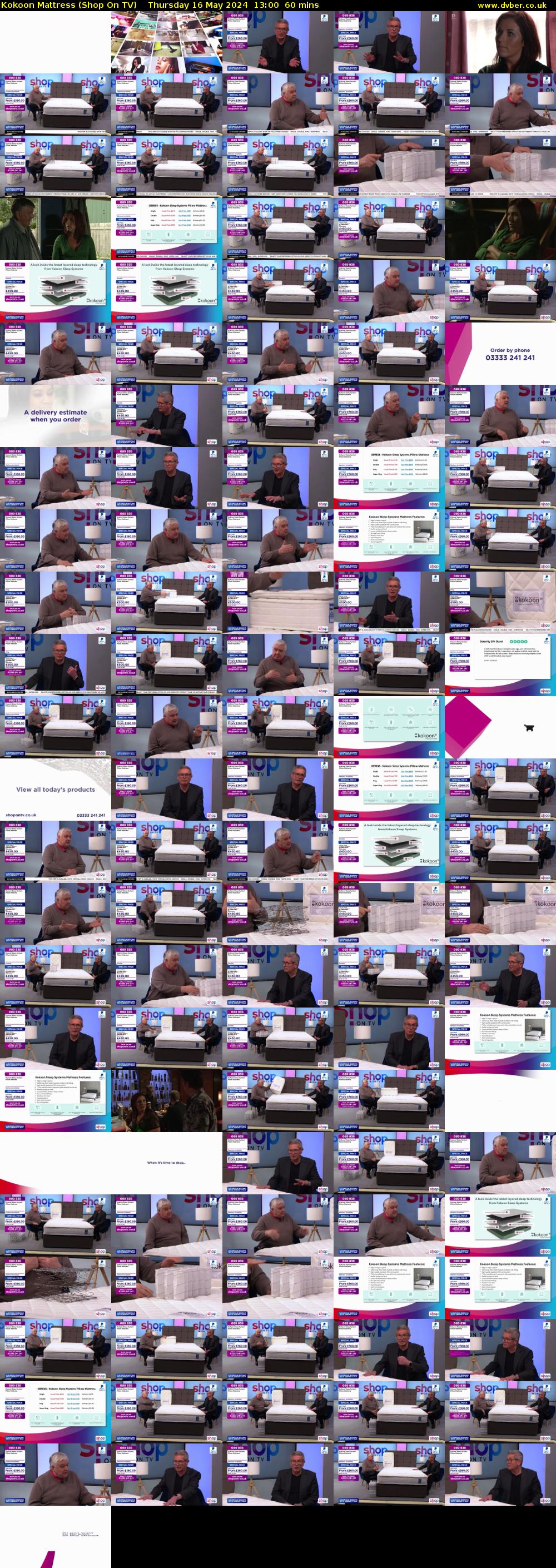 Kokoon Mattress (Shop On TV) Thursday 16 May 2024 13:00 - 14:00