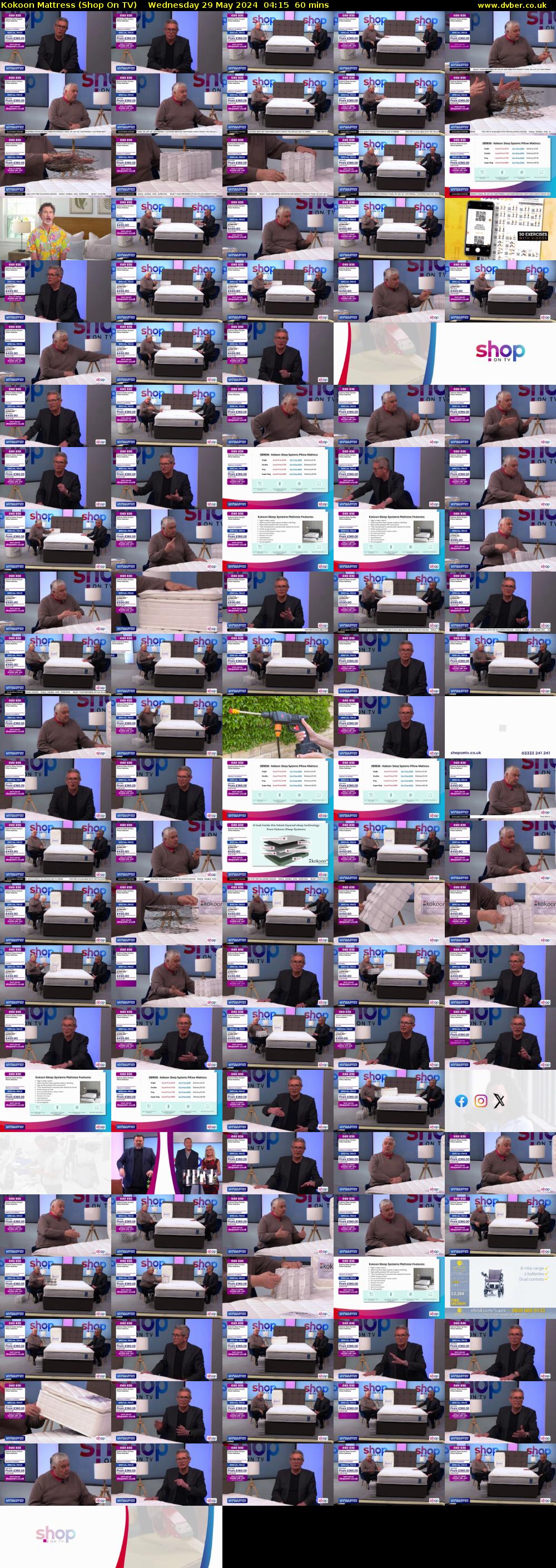 Kokoon Mattress (Shop On TV) Wednesday 29 May 2024 04:15 - 05:15