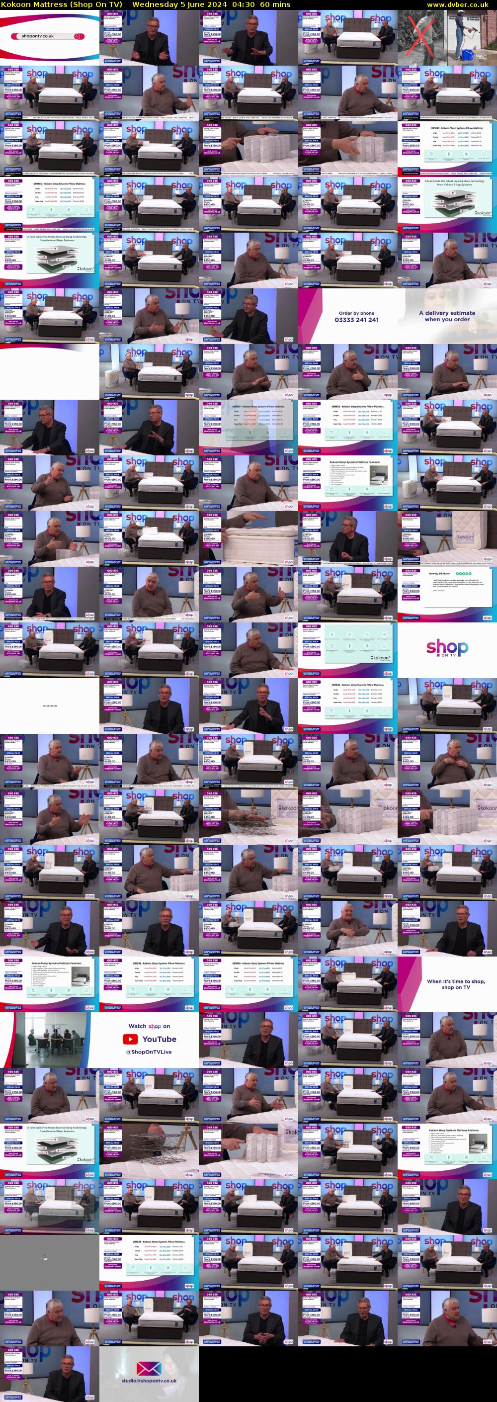 Kokoon Mattress (Shop On TV) Wednesday 5 June 2024 04:30 - 05:30