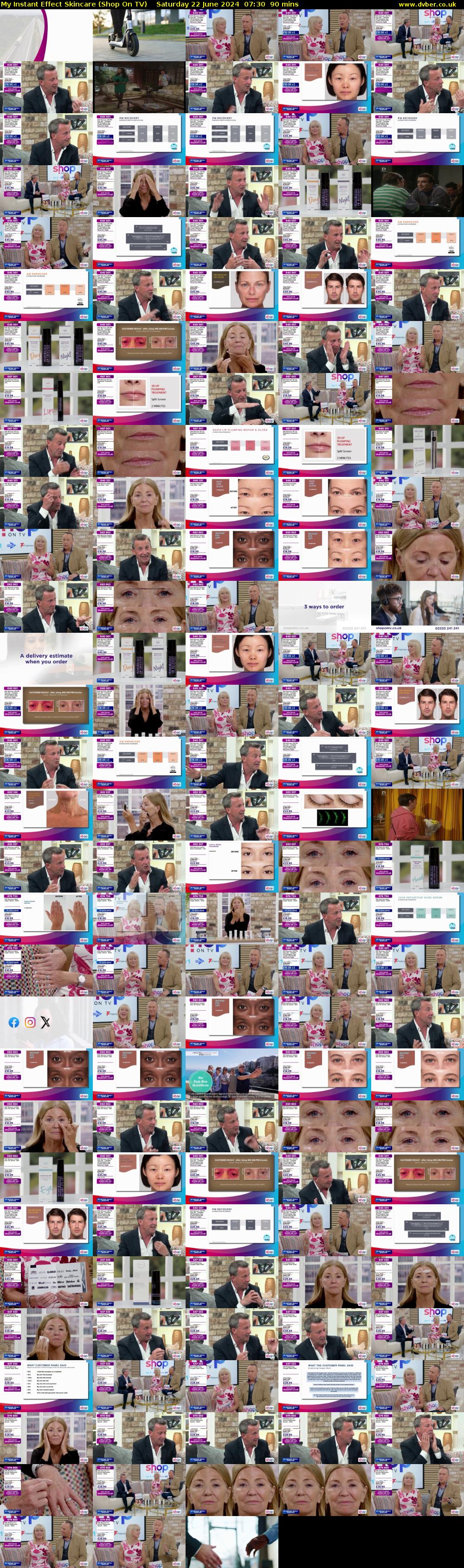 My Instant Effect Skincare (Shop On TV) Saturday 22 June 2024 07:30 - 09:00