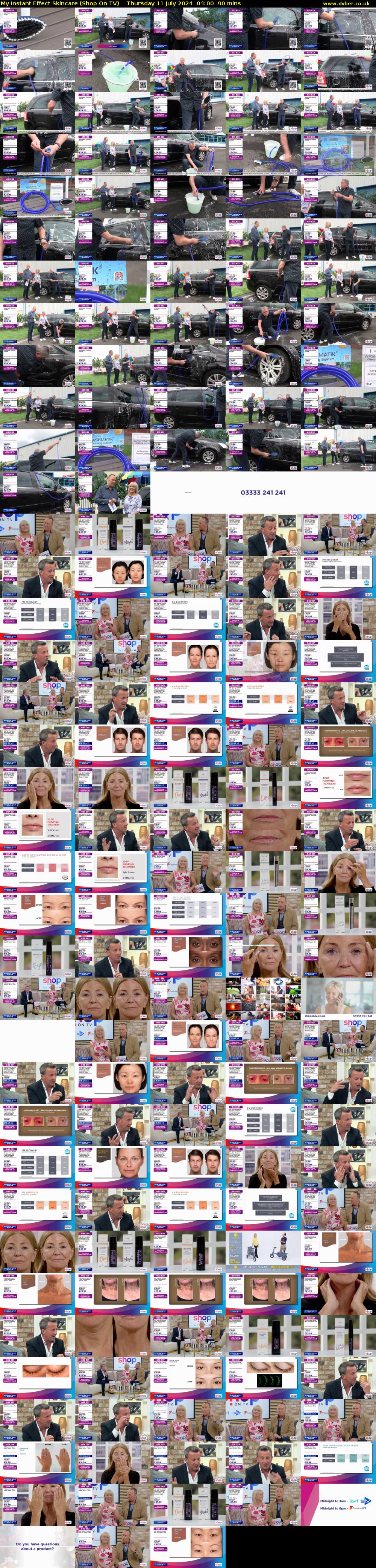 My Instant Effect Skincare (Shop On TV) Thursday 11 July 2024 04:00 - 05:30