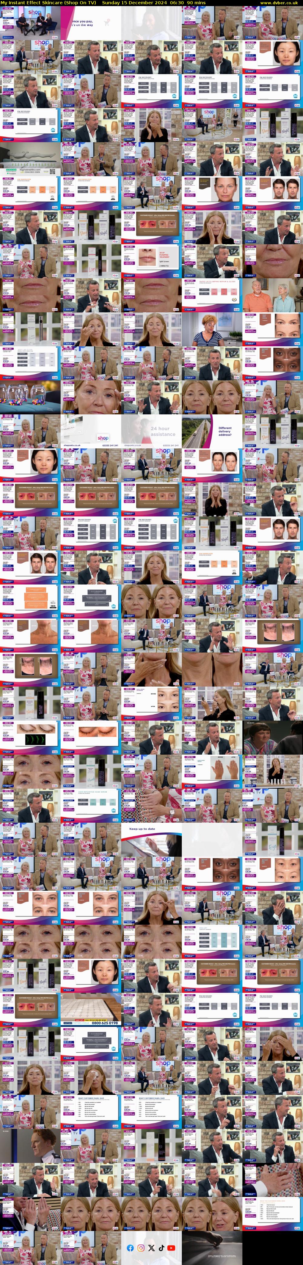 My Instant Effect Skincare (Shop On TV) Sunday 15 December 2024 06:30 - 08:00