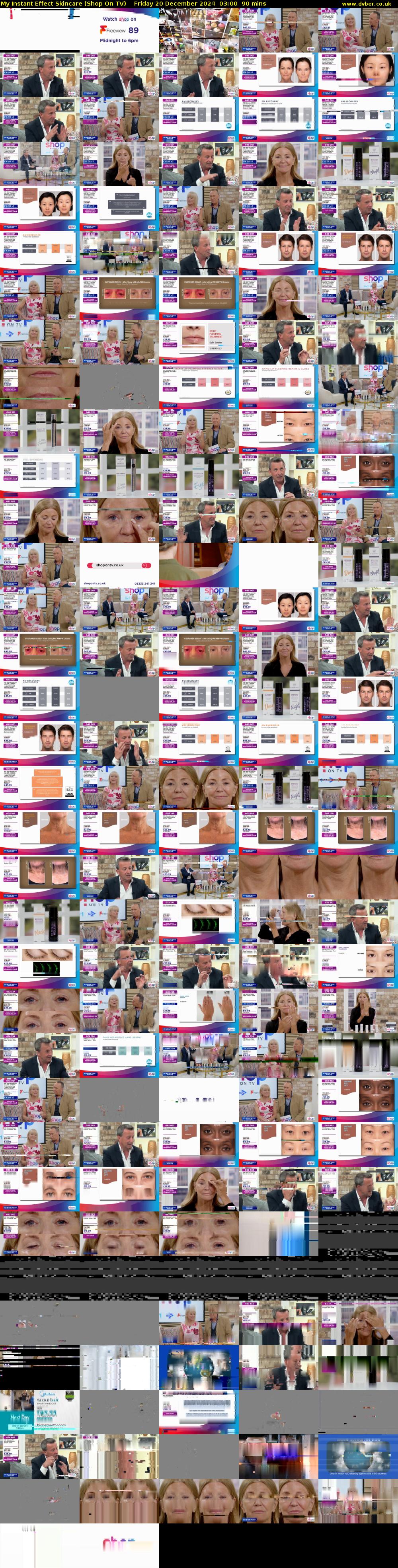 My Instant Effect Skincare (Shop On TV) Friday 20 December 2024 03:00 - 04:30