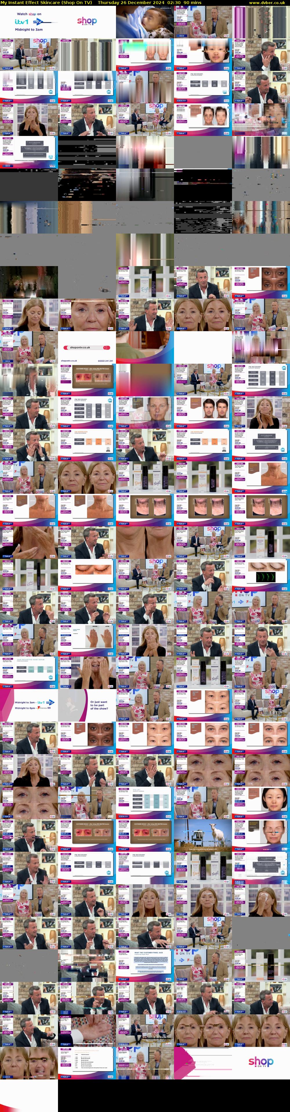 My Instant Effect Skincare (Shop On TV) Thursday 26 December 2024 02:30 - 04:00