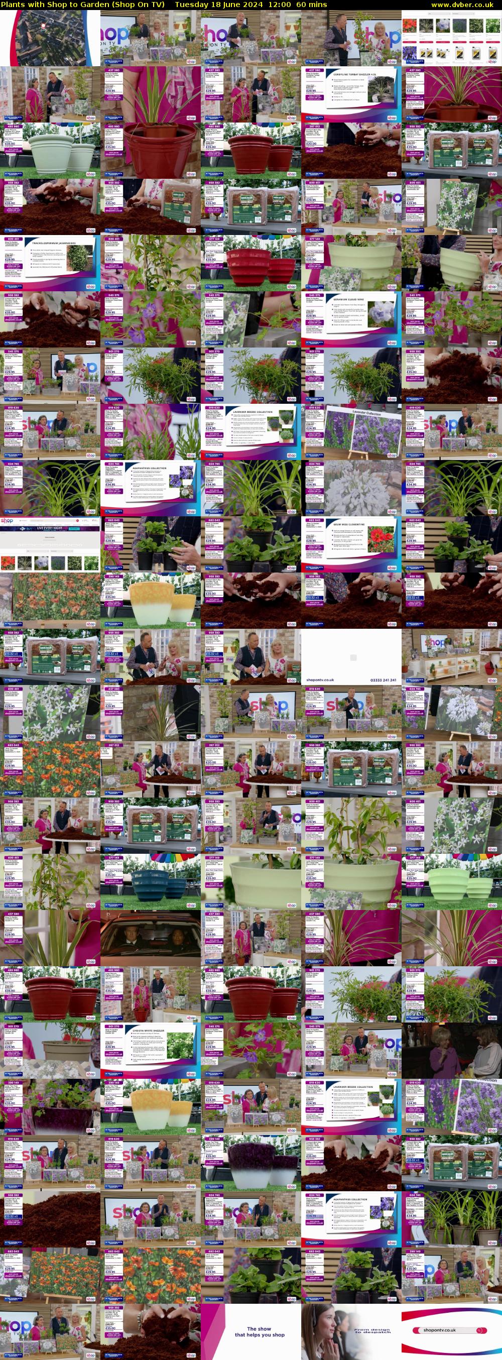 Plants with Shop to Garden (Shop On TV) Tuesday 18 June 2024 12:00 - 13:00
