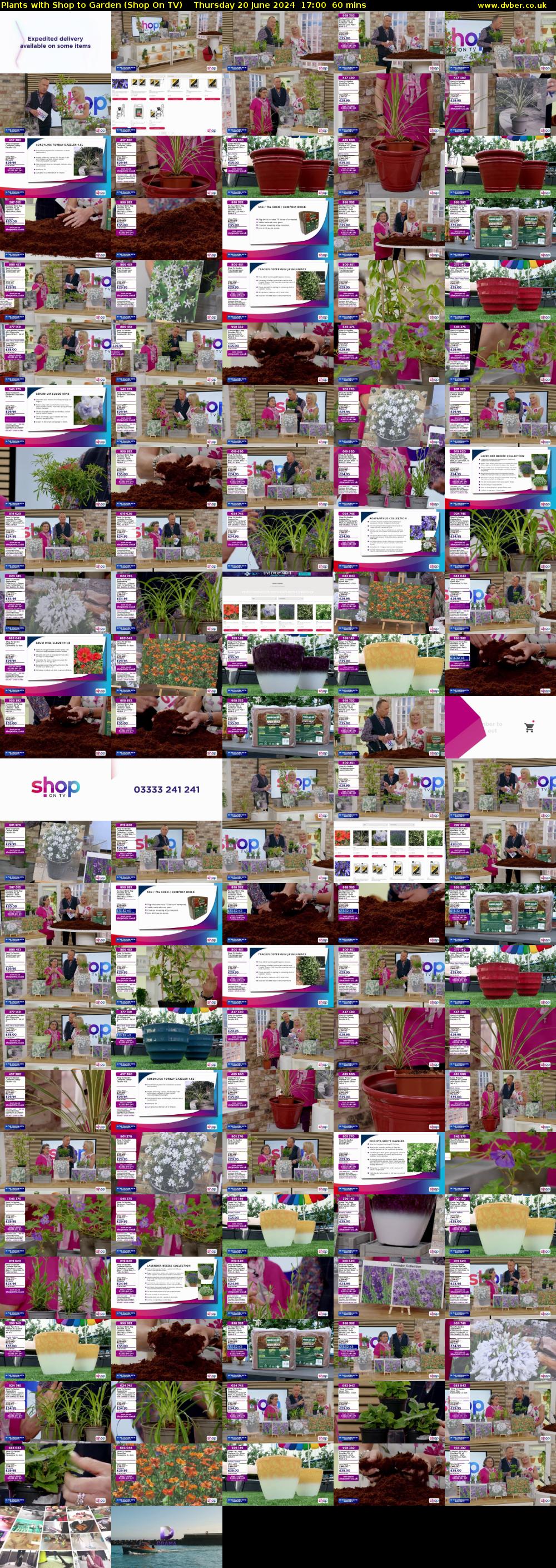 Plants with Shop to Garden (Shop On TV) Thursday 20 June 2024 17:00 - 18:00