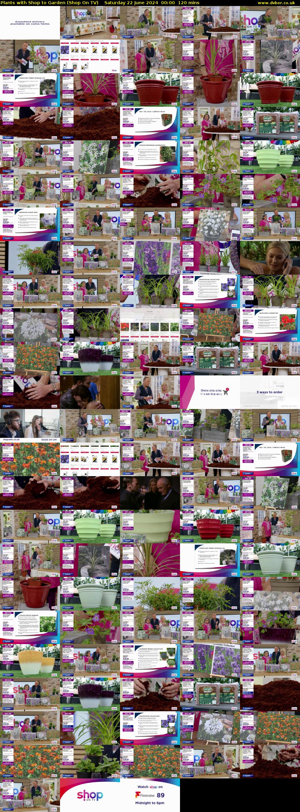 Plants with Shop to Garden (Shop On TV) Saturday 22 June 2024 00:00 - 02:00