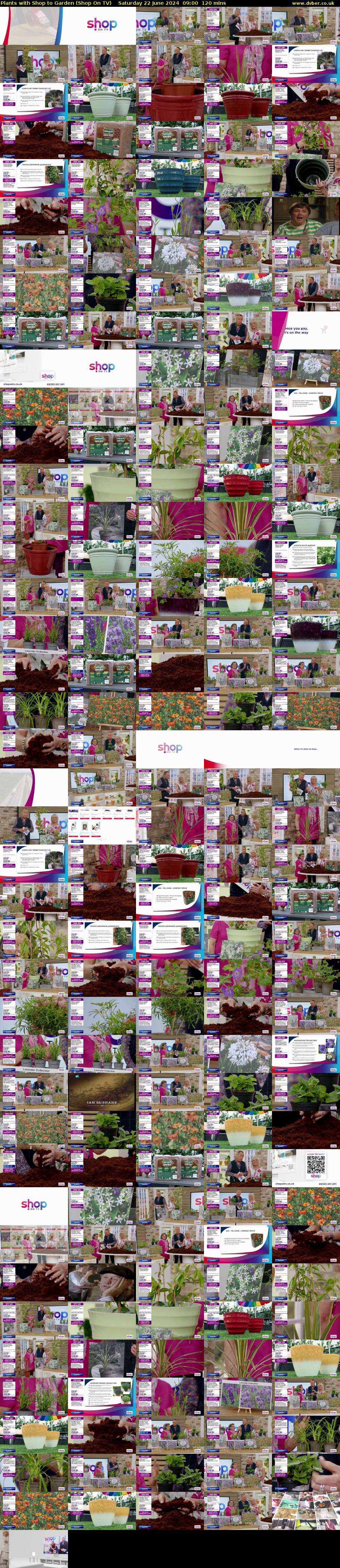 Plants with Shop to Garden (Shop On TV) Saturday 22 June 2024 09:00 - 11:00