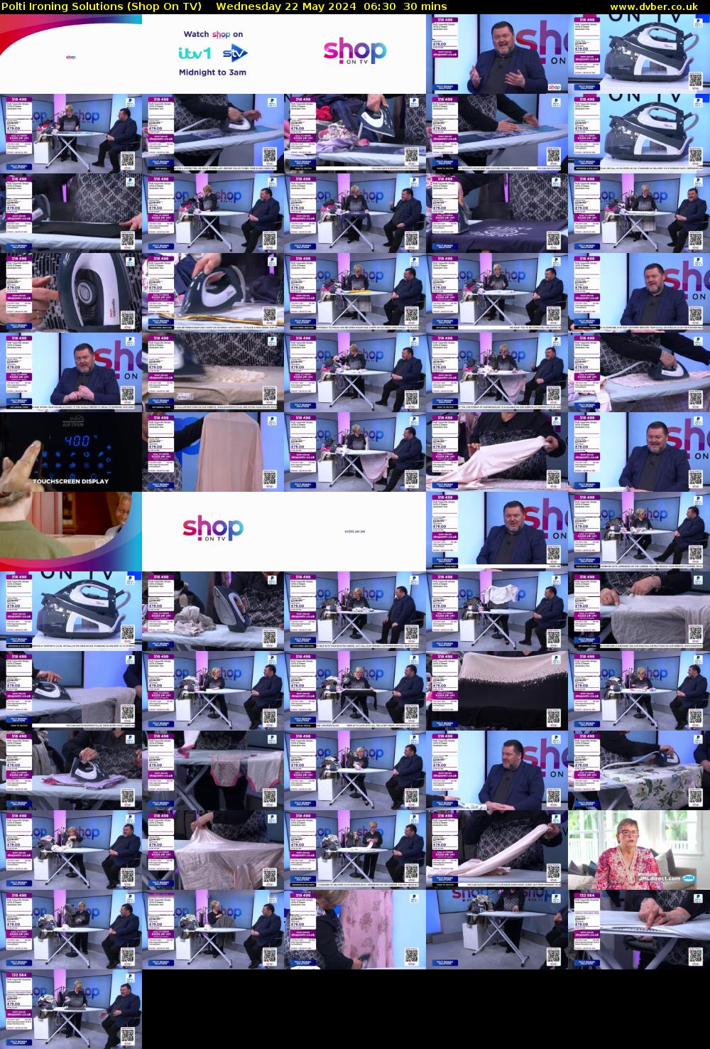 Polti Ironing Solutions (Shop On TV) Wednesday 22 May 2024 06:30 - 07:00