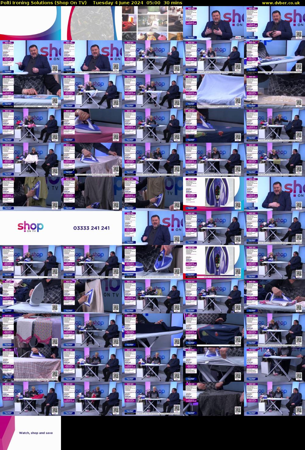 Polti Ironing Solutions (Shop On TV) Tuesday 4 June 2024 05:00 - 05:30