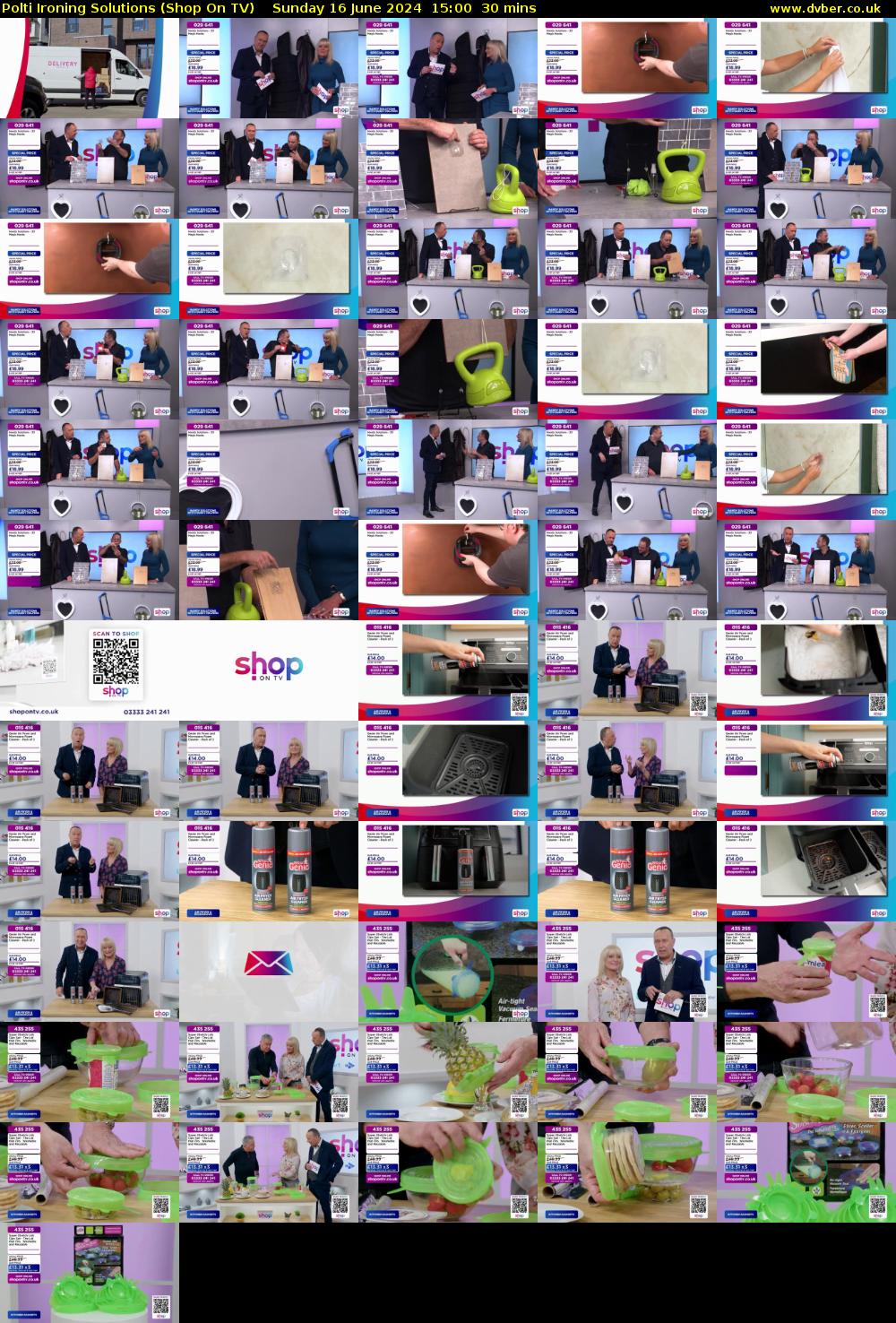 Polti Ironing Solutions (Shop On TV) Sunday 16 June 2024 15:00 - 15:30