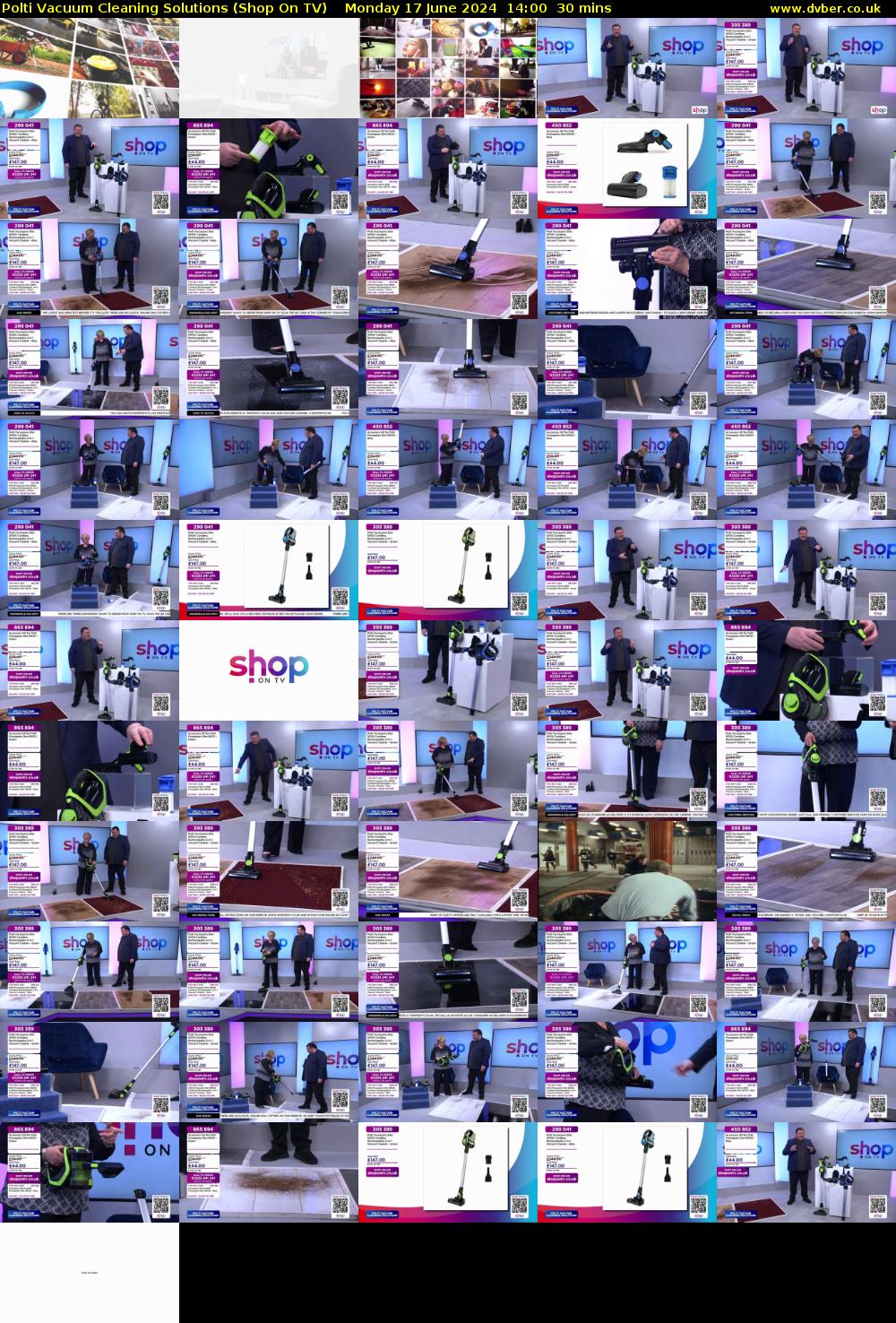 Polti Vacuum Cleaning Solutions (Shop On TV) Monday 17 June 2024 14:00 - 14:30