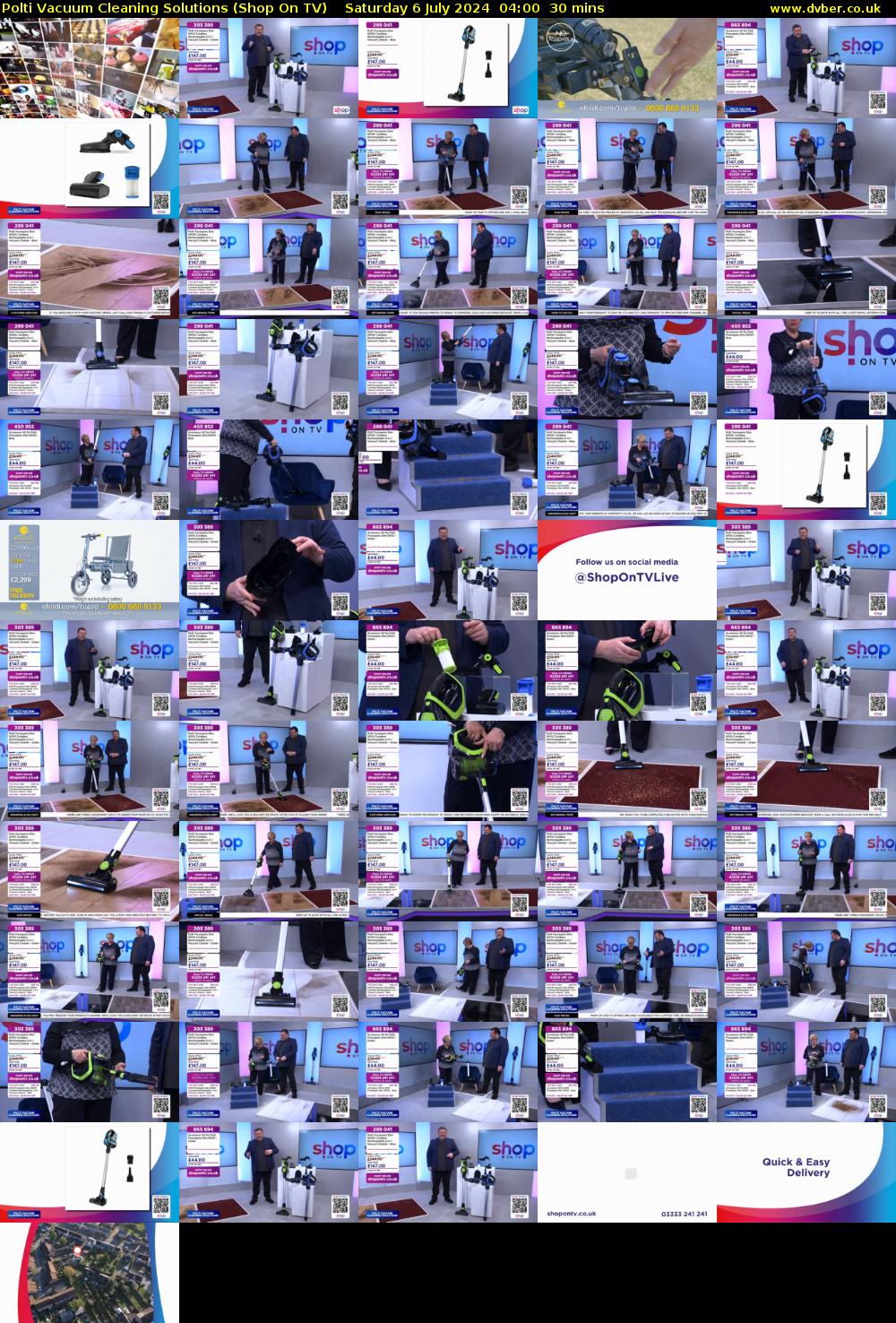 Polti Vacuum Cleaning Solutions (Shop On TV) Saturday 6 July 2024 04:00 - 04:30