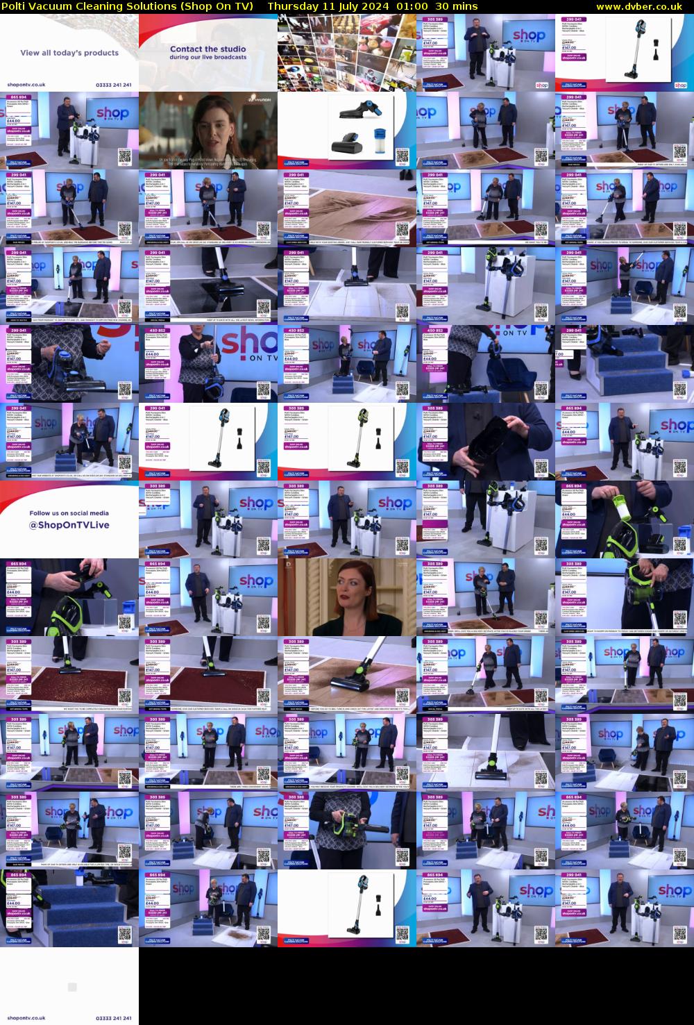 Polti Vacuum Cleaning Solutions (Shop On TV) Thursday 11 July 2024 01:00 - 01:30