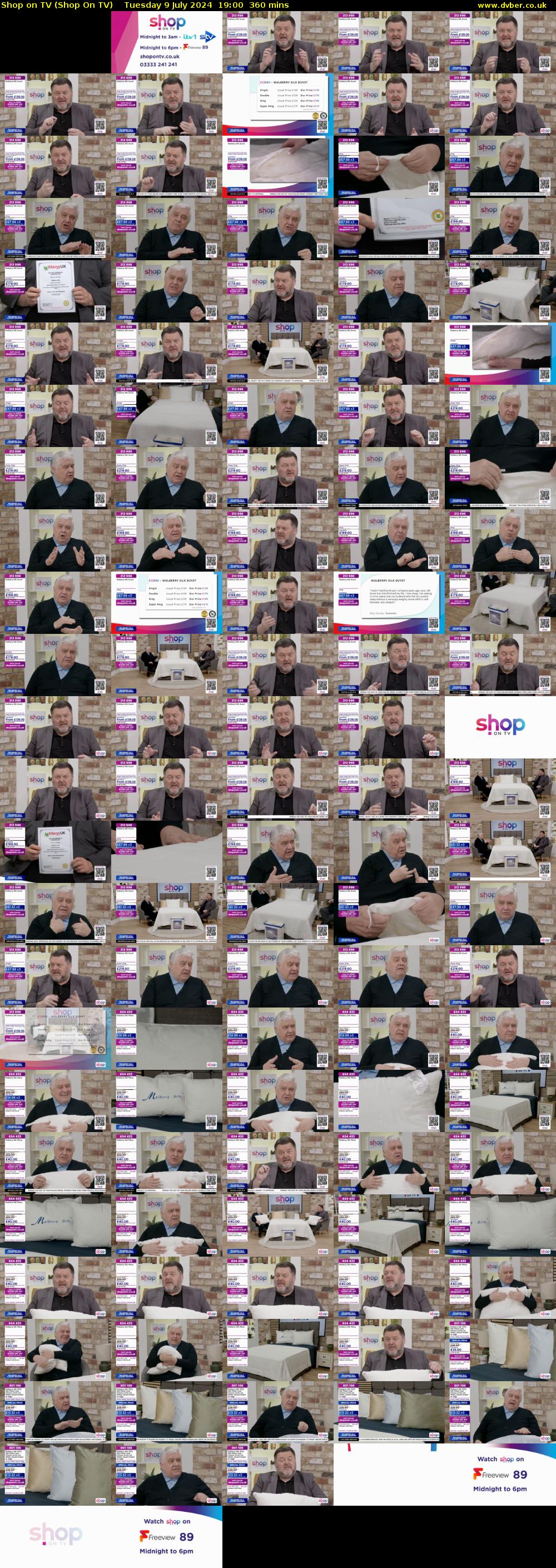 Shop on TV (Shop On TV) Tuesday 9 July 2024 19:00 - 01:00
