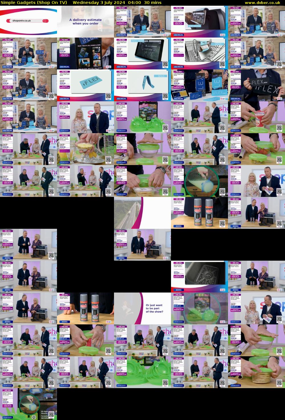Simple Gadgets (Shop On TV) Wednesday 3 July 2024 04:00 - 04:30