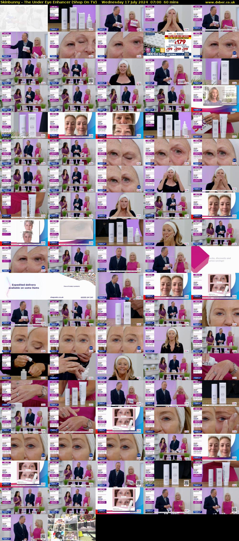 Skinbunny - The Under Eye Enhancer (Shop On TV) Wednesday 17 July 2024 07:00 - 08:00