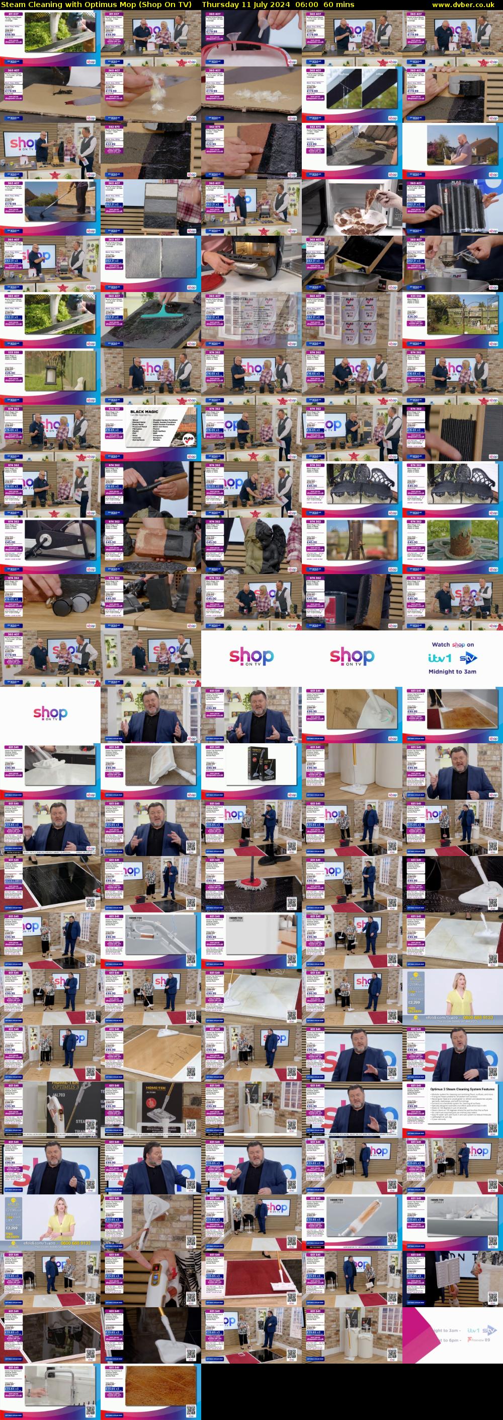Steam Cleaning with Optimus Mop (Shop On TV) Thursday 11 July 2024 06:00 - 07:00
