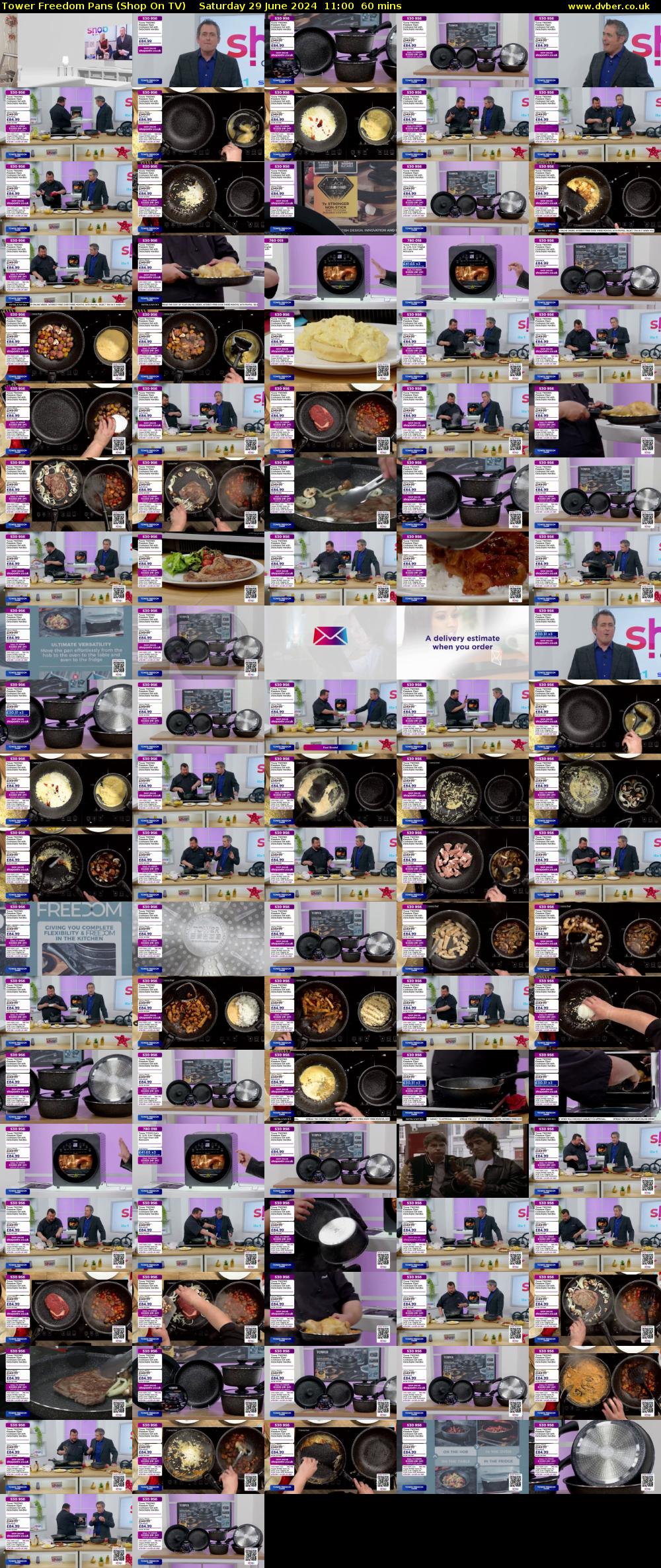 Tower Freedom Pans (Shop On TV) Saturday 29 June 2024 11:00 - 12:00