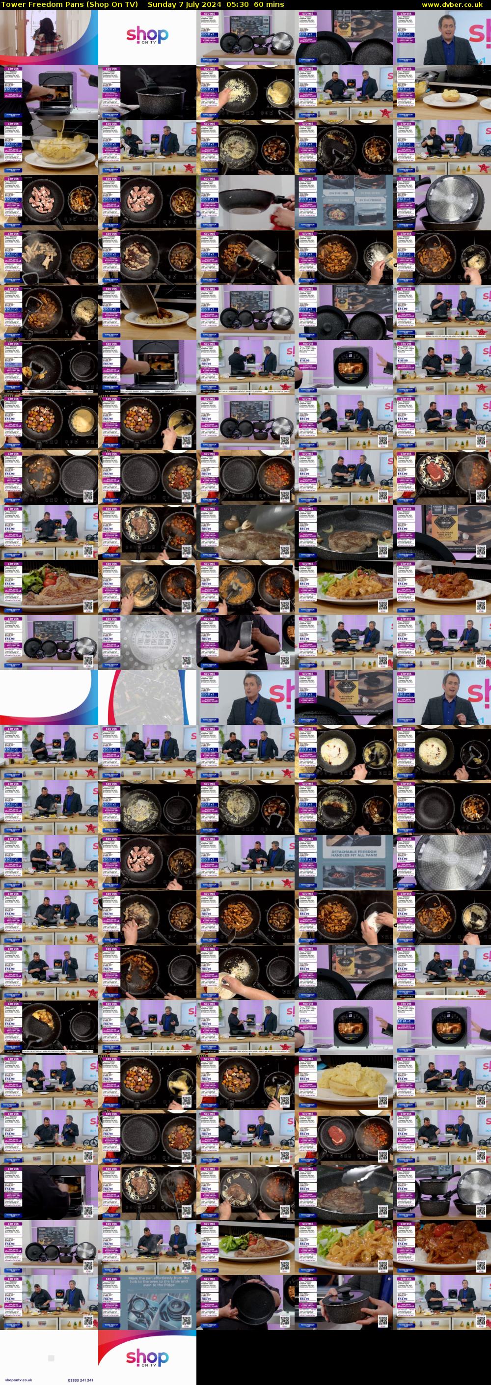 Tower Freedom Pans (Shop On TV) Sunday 7 July 2024 05:30 - 06:30
