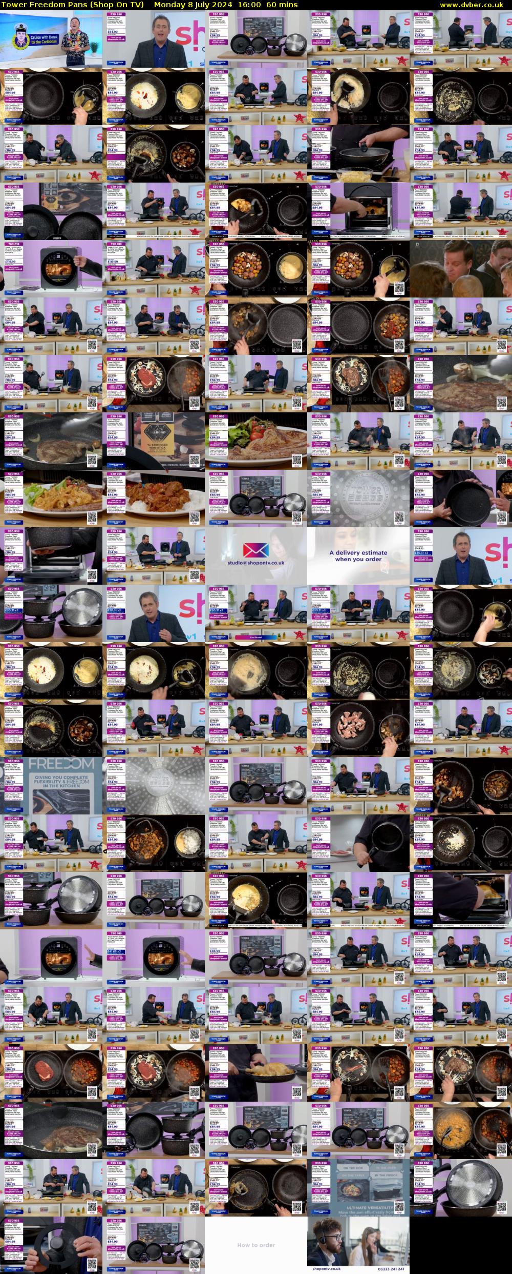 Tower Freedom Pans (Shop On TV) Monday 8 July 2024 16:00 - 17:00
